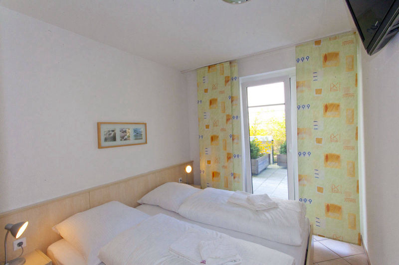das separate Schlafzimmer