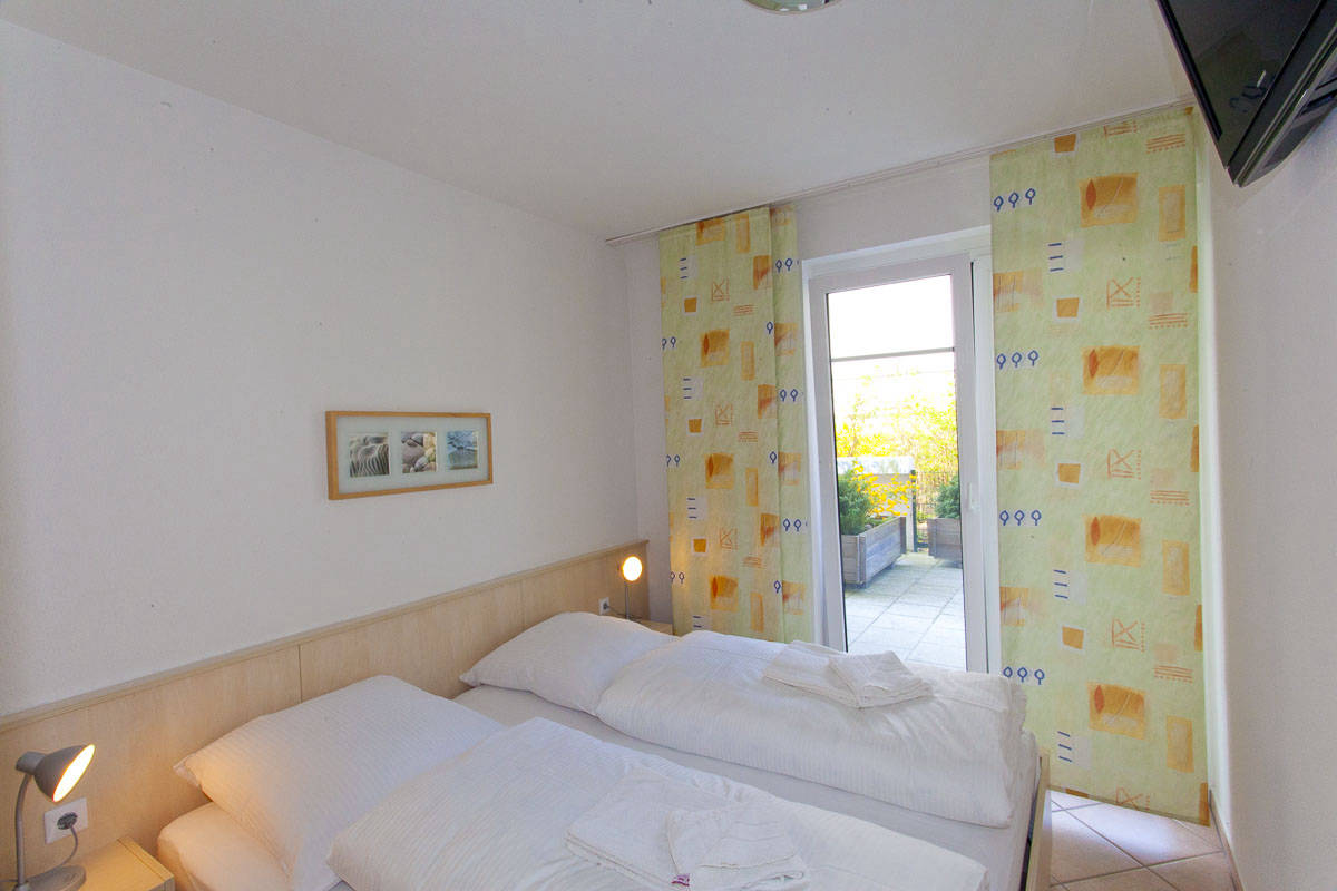 das separate Schlafzimmer