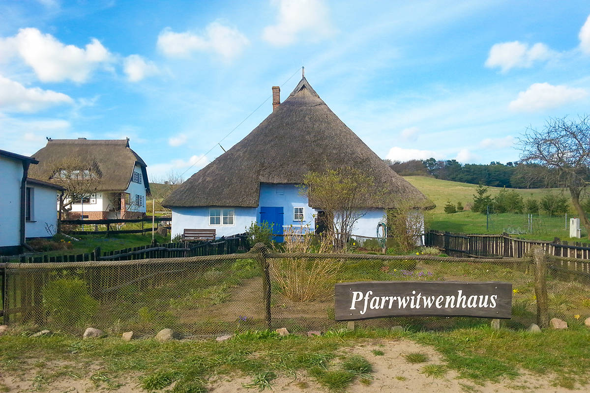 Das Pfarrwitwenhaus in Groß Zicker